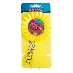 Rozet Ballon Happy Birthday