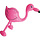 Opblaasbare Flamingo 61cm