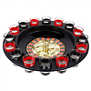 Boland Set Drankspel Roulette (rad, 16 shotglaasjes en 2 balletjes)