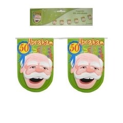 Vlaggenlijn 50 Abraham rond model 6mtr