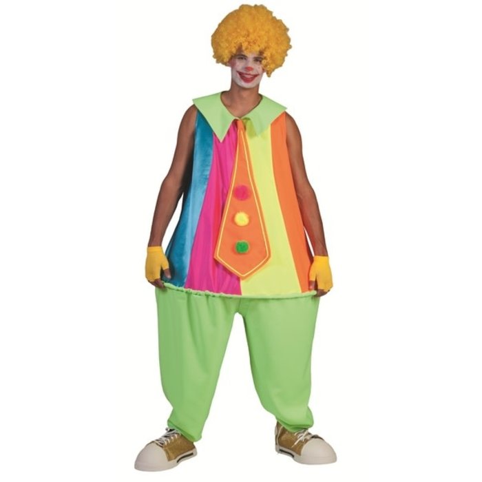 Funny Fashion Clown Silly Billy met hoepel