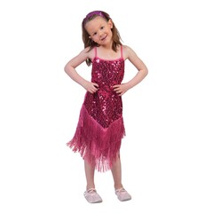 Funny Fashion Charleston Fringie Flapper glitter