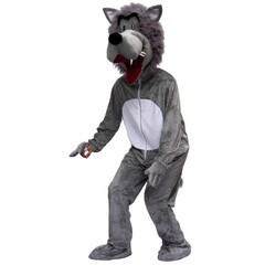 PartyLine Wolf mascotte kostuum