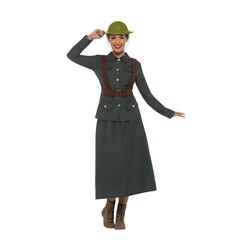 Smiffys WW2 Army Warden dame