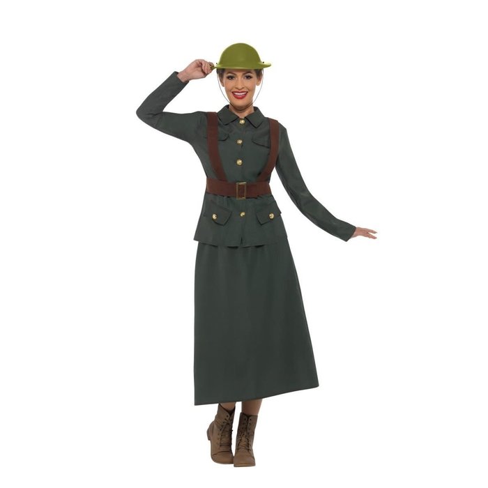 Smiffys WW2 Army Warden dame