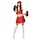 Cheerleader rood/wit/blauw