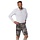 Lederhose Anaconda kort Shade black