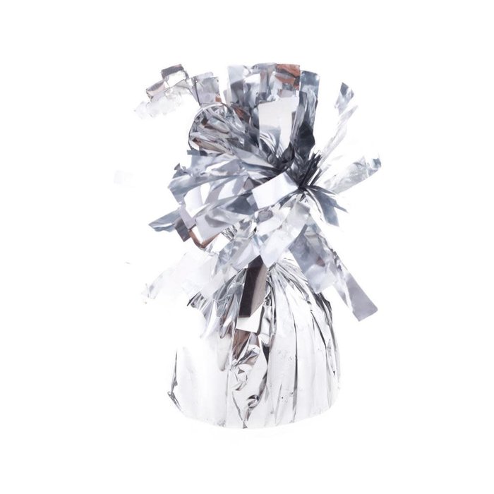Ballon gewicht folie ZILVER