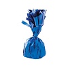 Ballon gewicht metallic folie BLAUW, 10cm