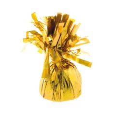 Ballon gewicht metallic folie GOUD, 10cm