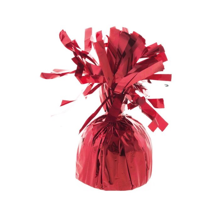 Ballon gewicht folie ROOD
