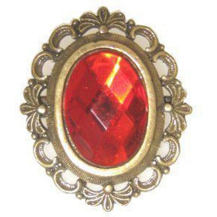 Piet broche ovaal antiek