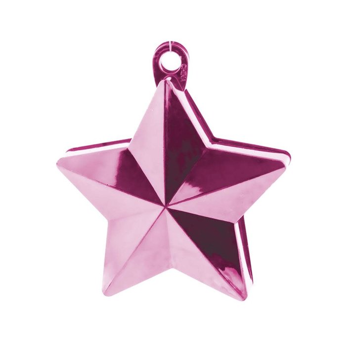 Funny Fashion Ballon gewicht Ster roze