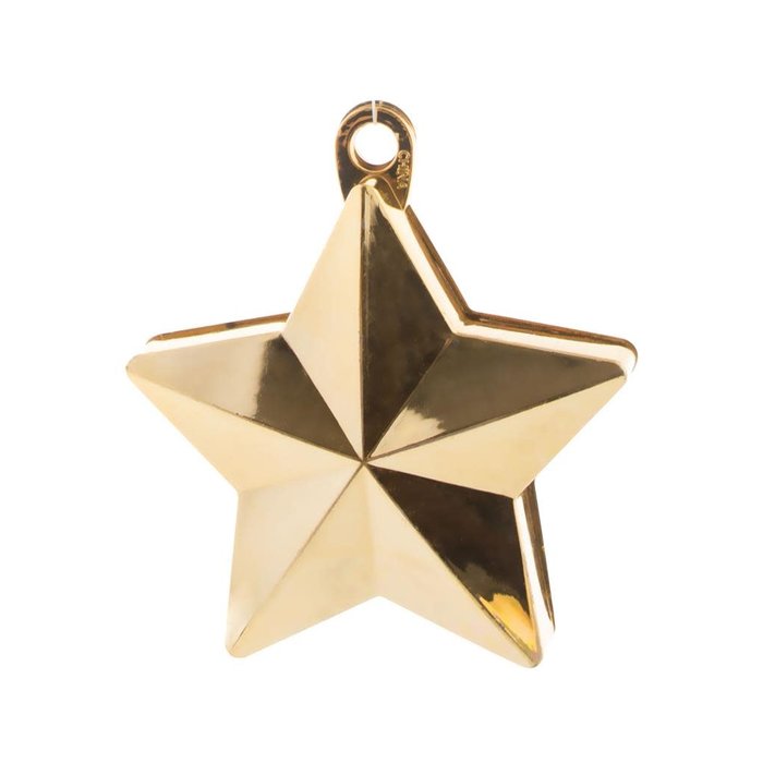 Funny Fashion Ballon gewicht Ster goud