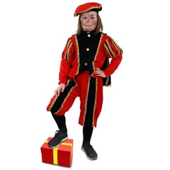 Piet KIND Rood / Zwart