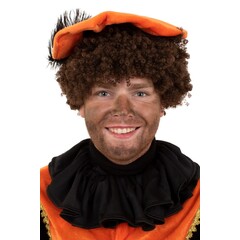 Piet kraag trevira polyester zwart