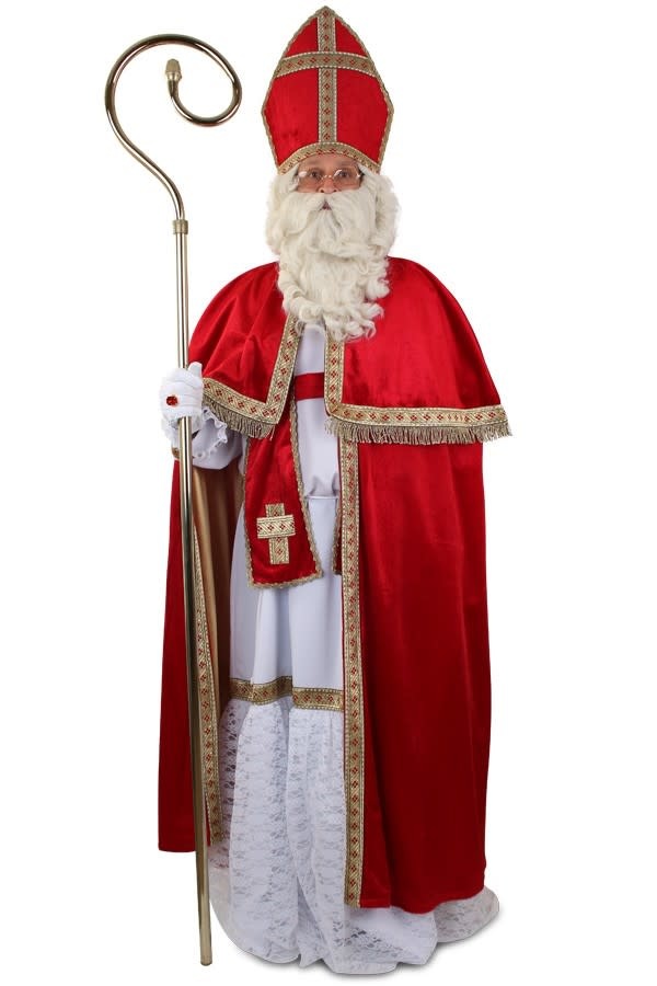 mout Noord deed het Sinterklaas kostuum unisex one size - Vekemans Feestwinkel