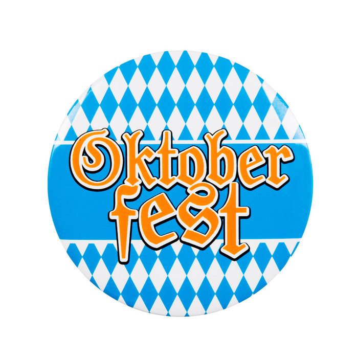Buttons 'Oktoberfest' per 4 ass op kaart