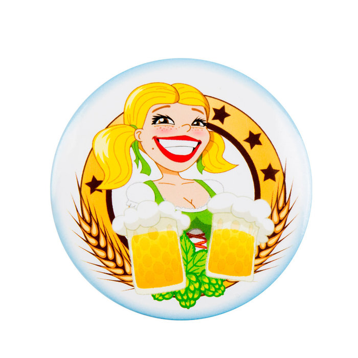 Buttons 'Oktoberfest' per 4 ass op kaart