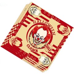 Servetten 'Halloween Clown' per 20st
