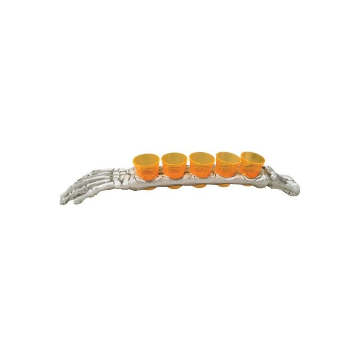 Skelet arm met 5 shotjes 37ml