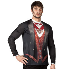 Boland Fotorealistisch 3D shirt Vampire