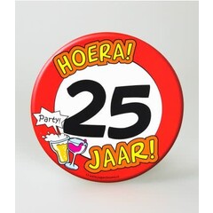 Paper Dreams Bierviltjes Hoera 25 jaar per 6st