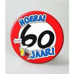 Paper Dreams Bierviltjes Hoera 60 jaar per 6st