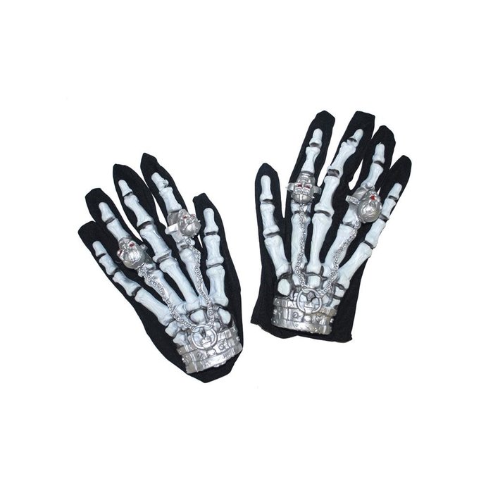 Hand skelet met flash light