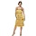 Charleston Flapper dress goud