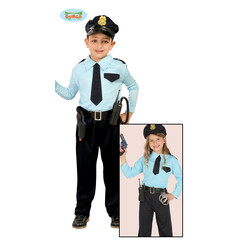 Fiestas Guirca Politie agent kind