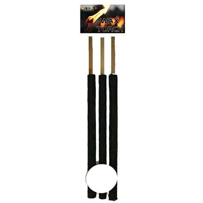 Wasfakkels, 60cm per 3st brandduur +-45min