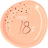 Borden Elegant Lush Blush 18 jaar 23cm per 8st