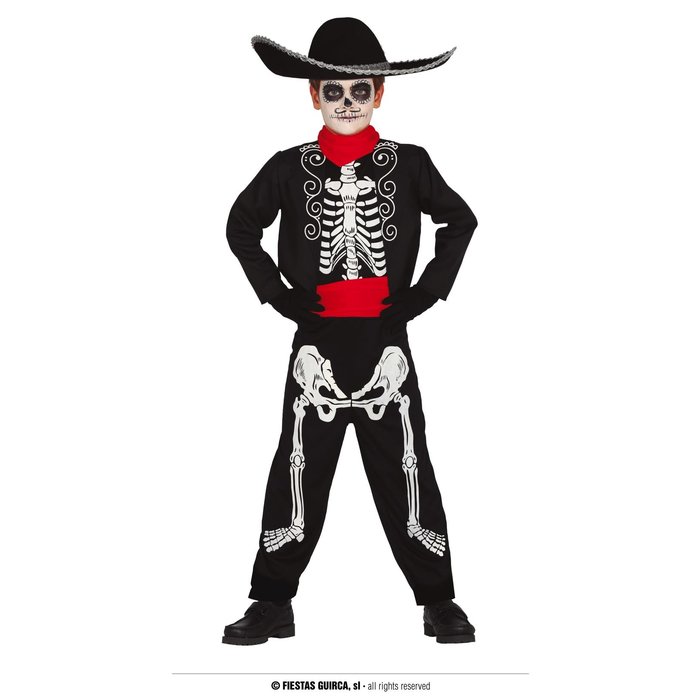 Fiestas Guirca Mariachi skeleton