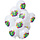 Ballonnen Color Splash 1 jaar, 12inch/30cm per 12st