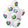 Ballonnen Color Splash 5 jaar, 12inch/30cm per 12st