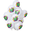 Ballonnen Color Splash 7 jaar, 12inch/30cm per 12st