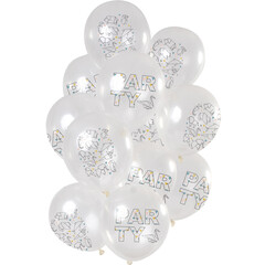 Ballonnen Origami Party, 12inch/30cm per 12st