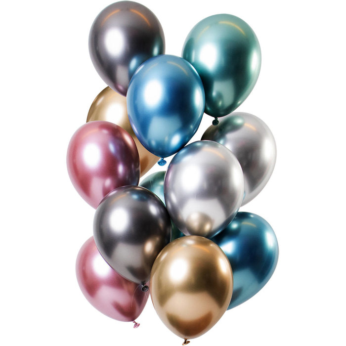 Ballonnen Let it Shine Treasures , 13inch/33cm per 12st