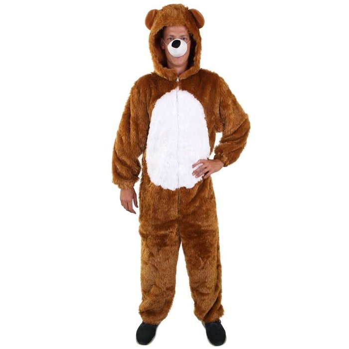 PartyXplosion Beer bruin unisex