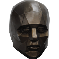 Masker 'Low Poly Portarit'