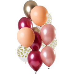 Ballonnen Rich Ruby, 12inch/30cm per 12st