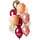 Ballonnen Rich Ruby, 12inch/30cm per 12st