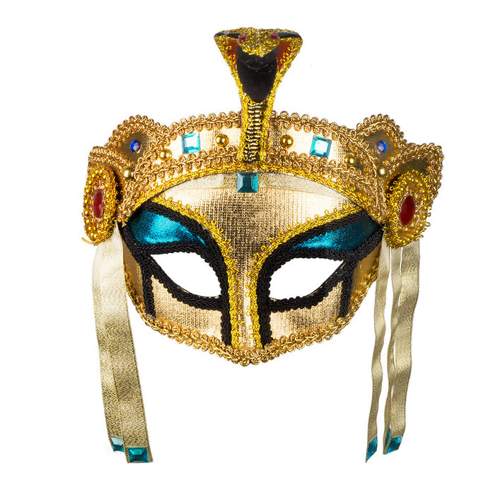 Oogmasker 'Cleopatra' goud