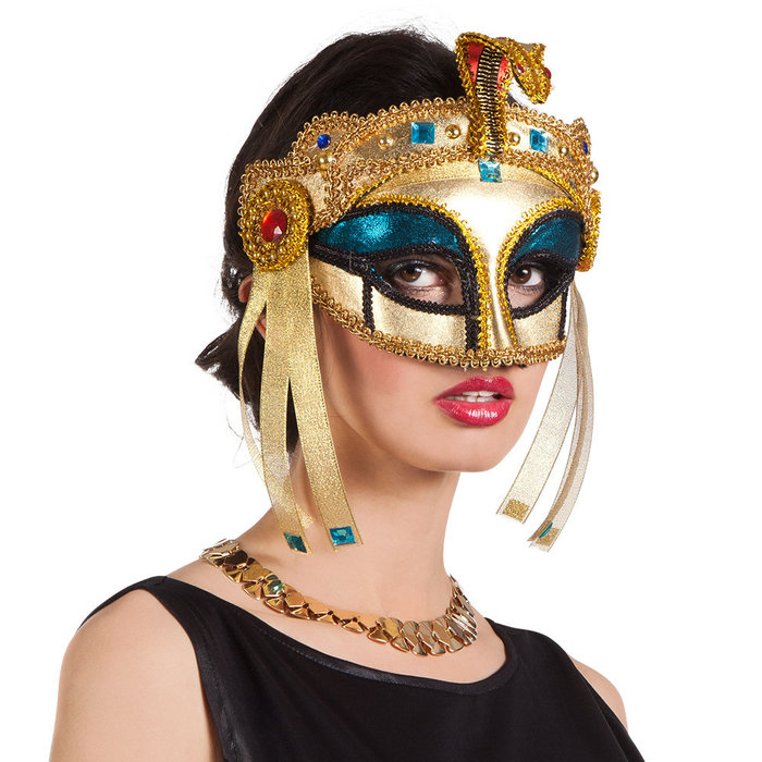 Oogmasker 'Cleopatra' goud