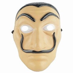 Masker met snor