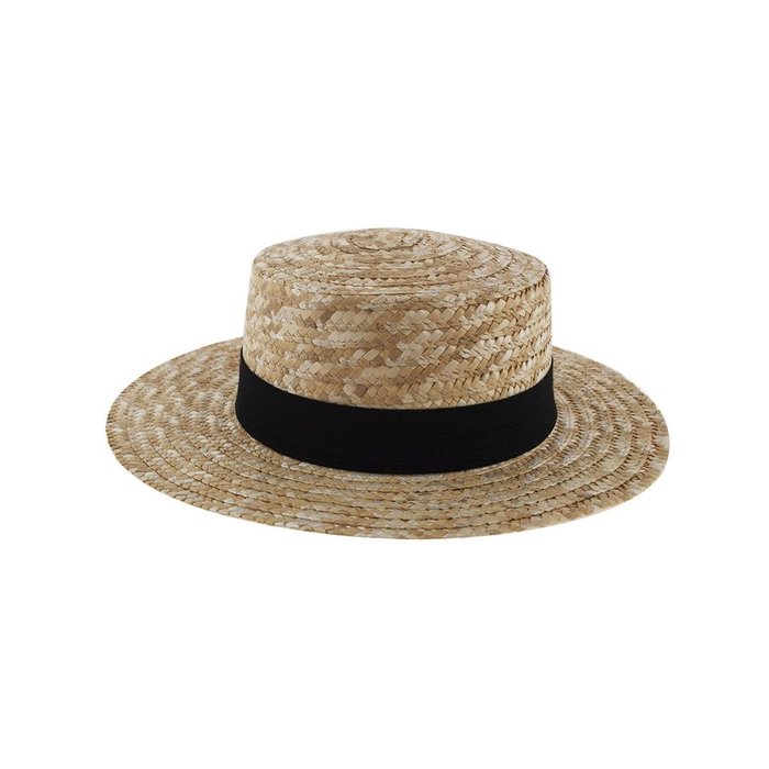 Stro hoed Maurice Chevallier