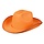 Hoed vilt Cowboy oranje