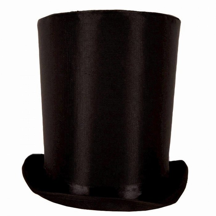 Buishoed zwart blinkend hoog