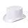 Hoge hoed Gala wit